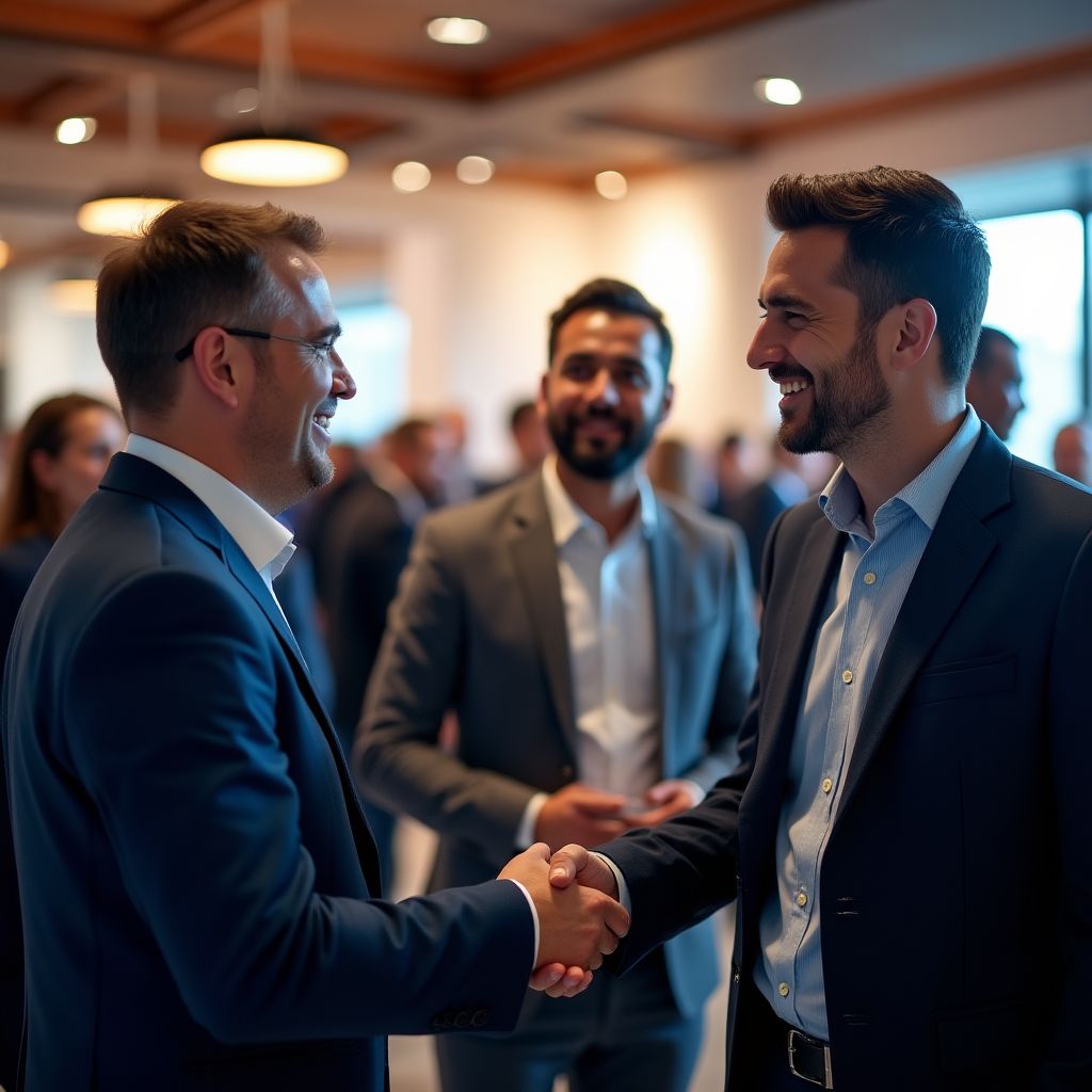 Evento networking empresarial